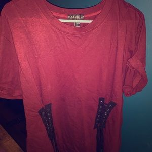 Red Forever 21 Shirt